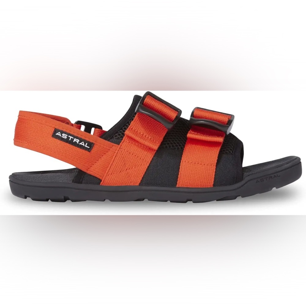 Brand new astral PFD sandal W’s Fire orange size US 7